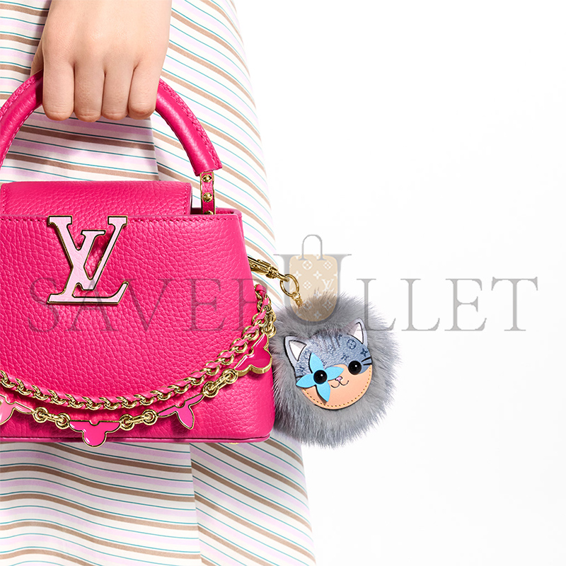 LOUIS VUITTON LV CAT POMPON BAG CHARM M04207 (13.5*9*9cm)